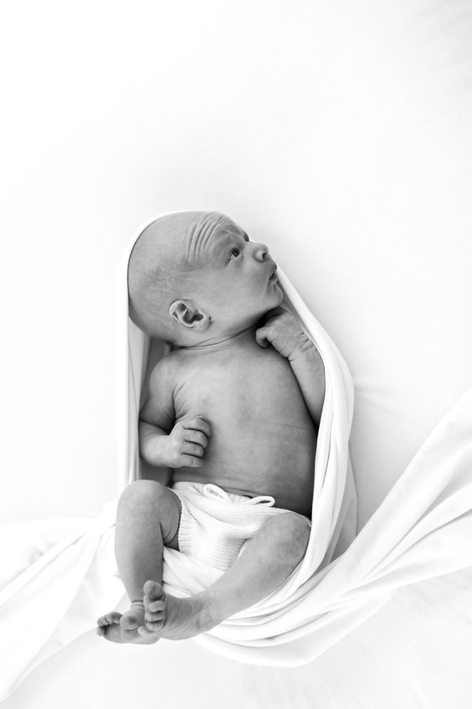 Newborn baby photo in Haslemere
