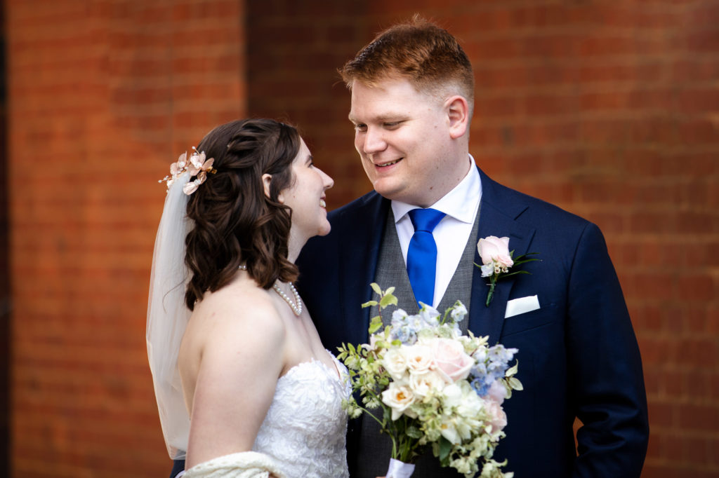 Haslemere bride and groom