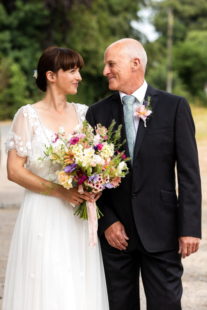Natural wedding photography in Godalming